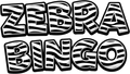 Zebra Bingo